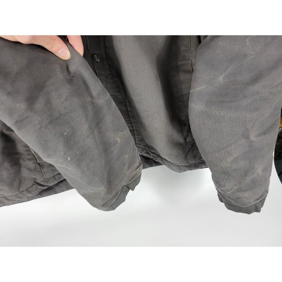 Carhartt Fleece Lined Relaxed Fit Coat Jacket Mens Size 3XL Gray Black 0J3826-M - Picture 6 of 11